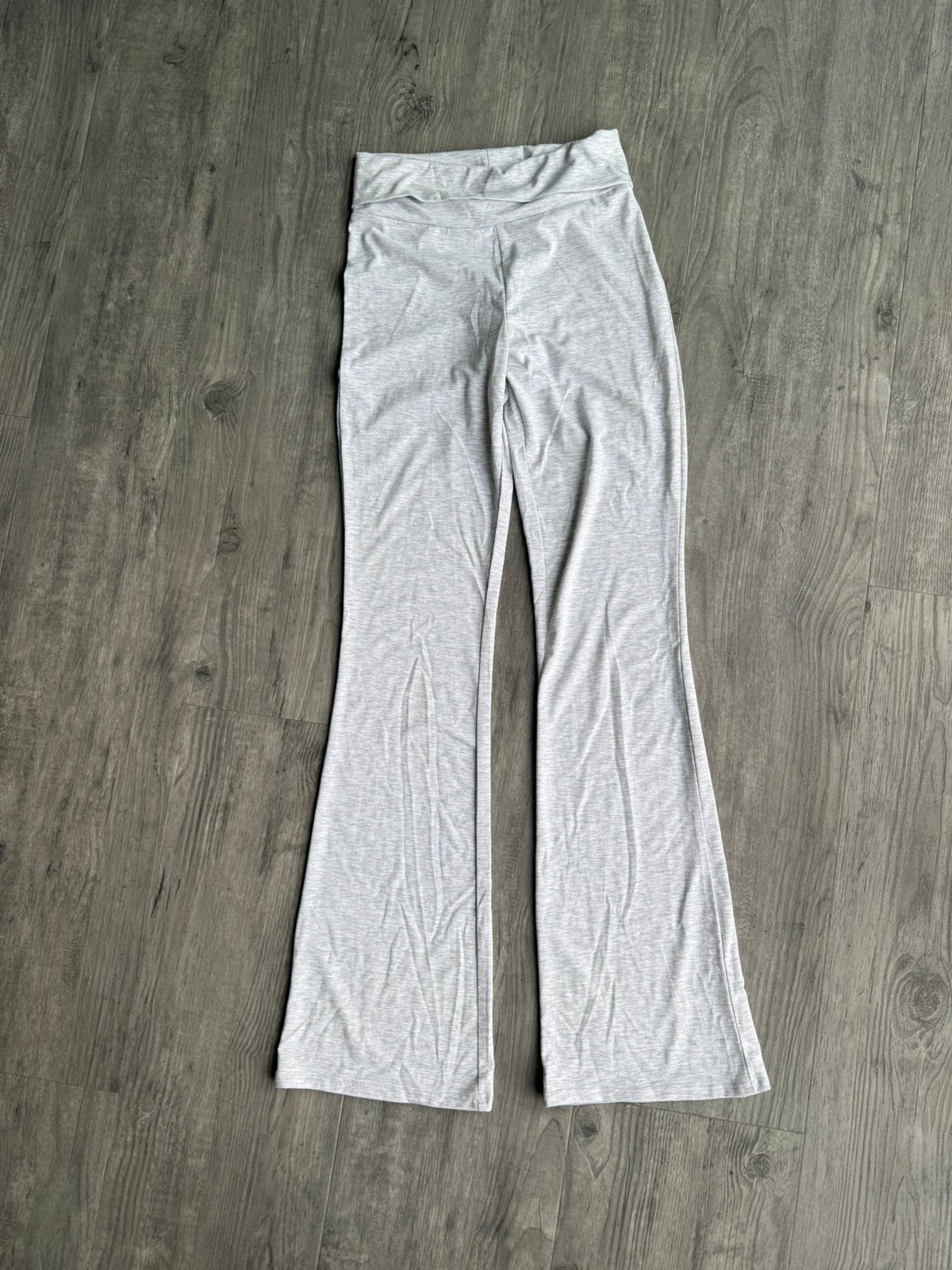 pilates legging lounge legging maat XS van H&M lichtgrijs, Verzenden, Zo goed als nieuw, Maat 34 (XS) of kleiner, Grijs