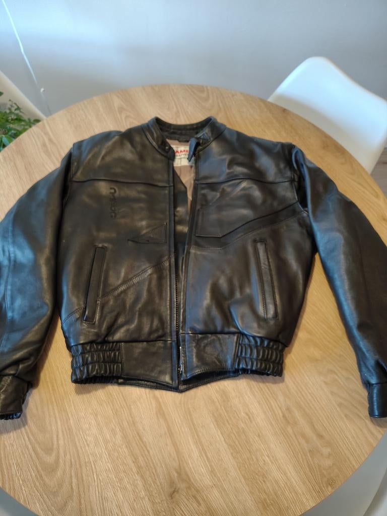 Zwart leren motorjas - DAMEN, Dames, Jas | leer, Ophalen of Verzenden, Damen Motorfashion