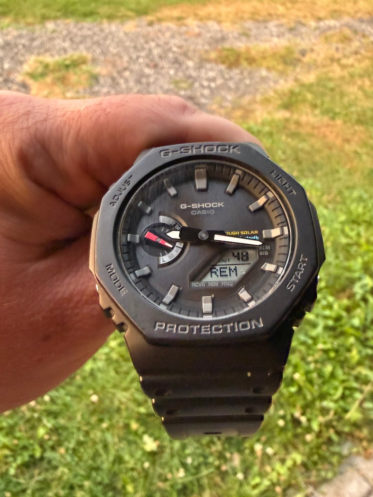 Casio g shock GA-B2100-1AER, Ophalen of Verzenden, Zo goed als nieuw, Kunststof, Casio