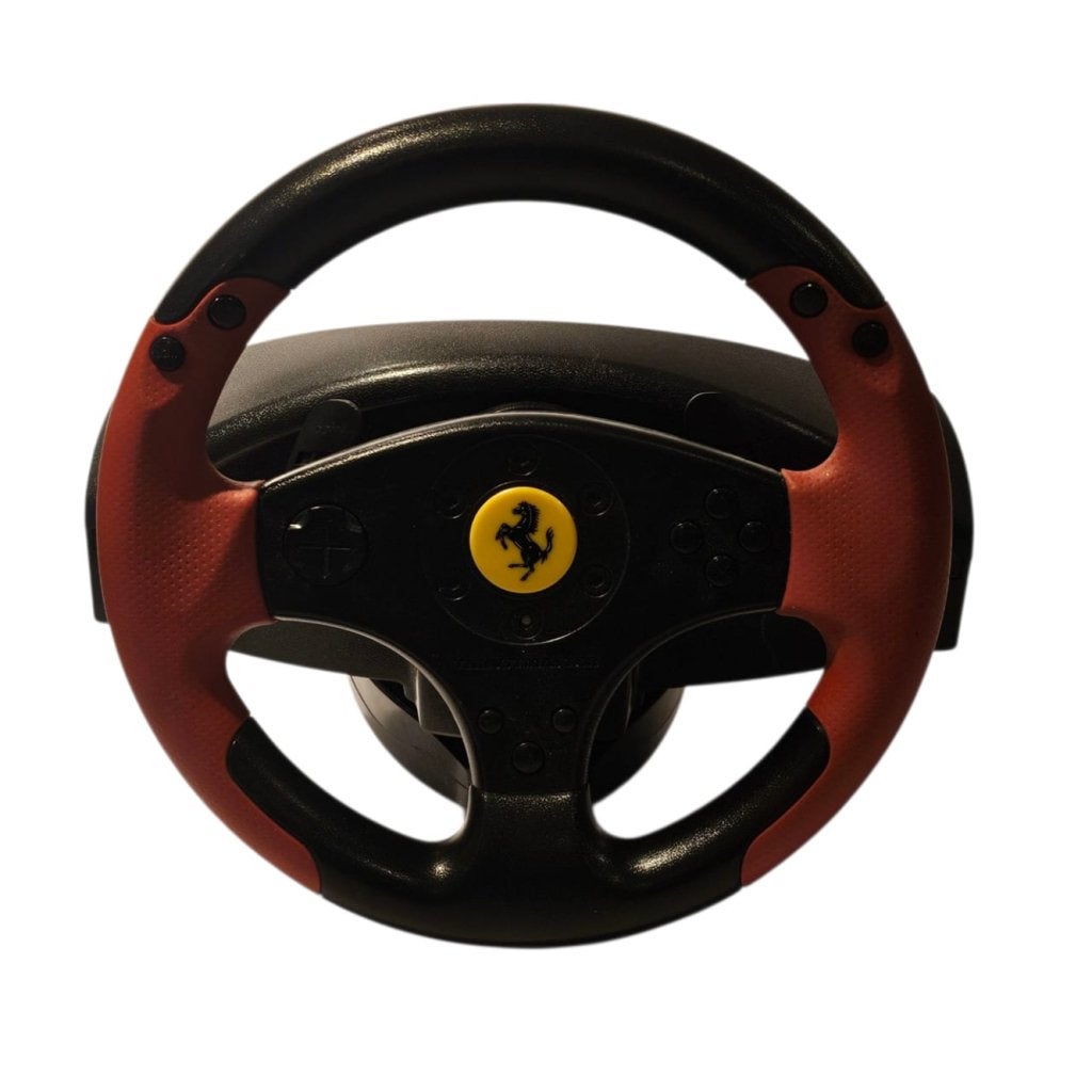 Thrustmaster Ferrari Red Legend Edition Stuur PS3/PC, Thrustmaster, Gebruikt, https://support.thrustmaster.com/en/contact-en/