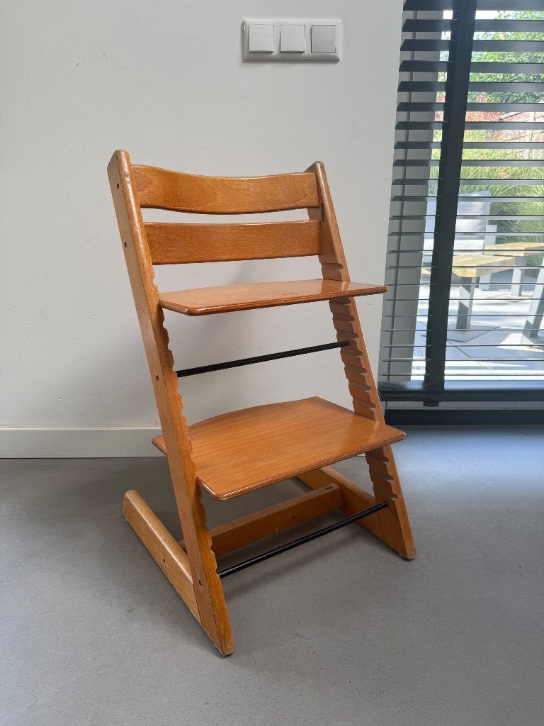 Originele Stokke Tripp Trapp kinderstoel, Ophalen, Gebruikt, Meegroeistoel