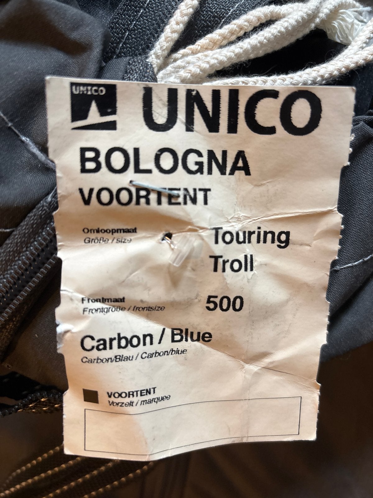 Unico Bologna Voortent voor Eriba Touring Troll 500-serie, Ophalen, Zo goed als nieuw, Unico Ventura