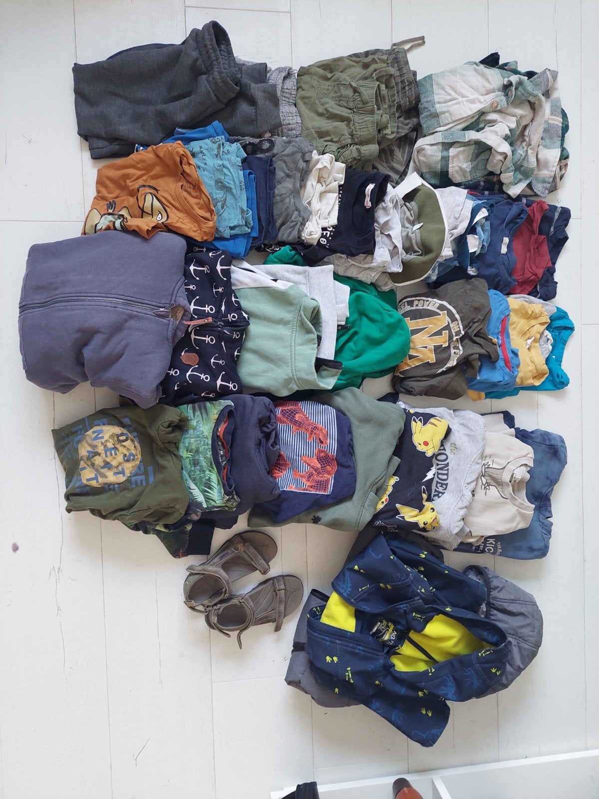 kleding pakket 122 128 134, Ophalen of Verzenden, Gebruikt, Maat 128