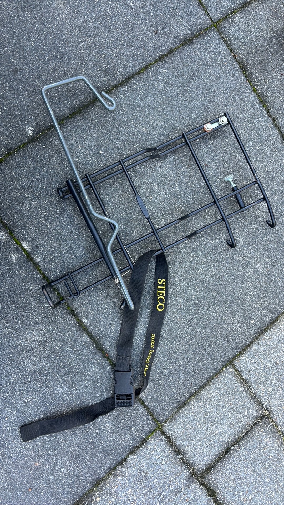 Steco buggydrager (max 7kg) voor achterop fiets / bakfiets, Fietsen en Brommers, Ophalen of Verzenden, Gebruikt