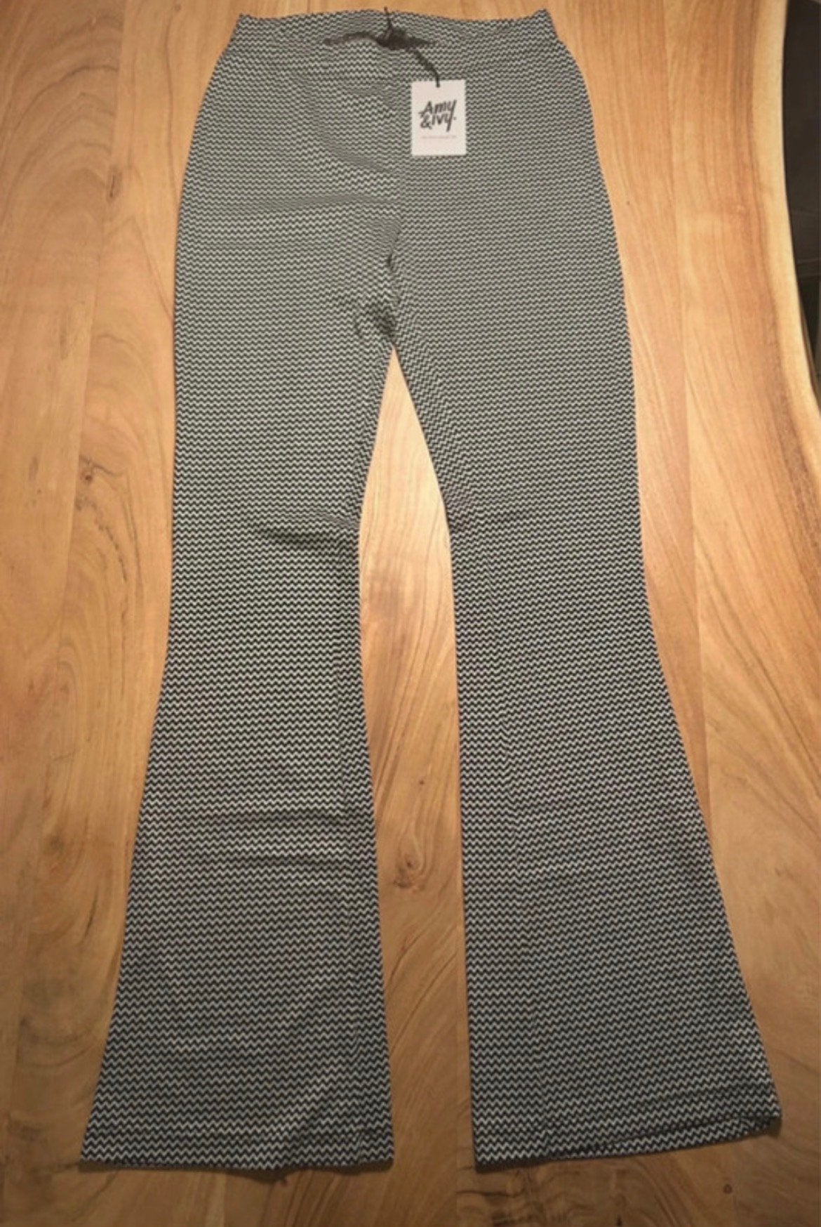 Flared legging, Amy & Ivy, Ophalen of Verzenden, Nieuw, Zwart, Lang