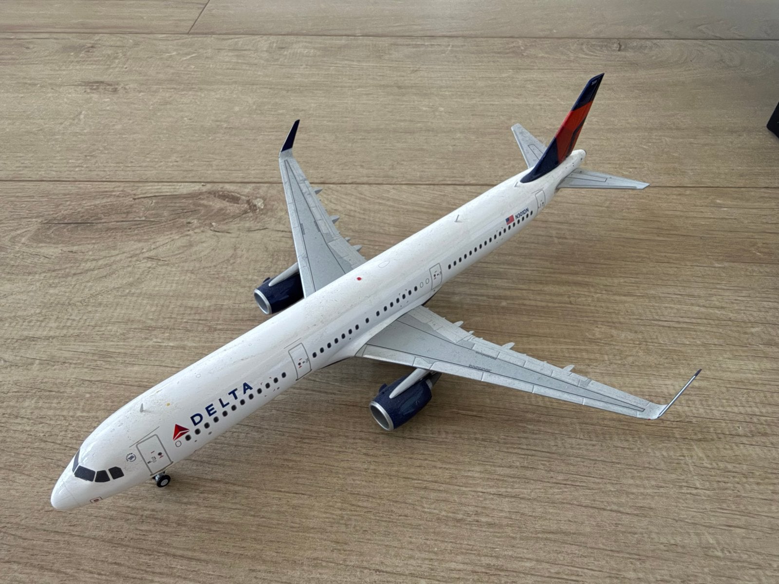 GeminiJets Delta Air Lines Airbus A321 (G2DAL444), Overige merken, 1:200 of kleiner, Ophalen of Verzenden, Zo goed als nieuw
