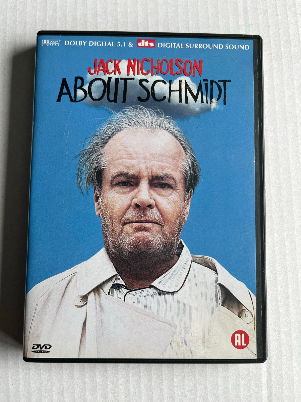 About Schmidt - Jack Nicholson DVD, Alle leeftijden, Ophalen of Verzenden, Gebruikt