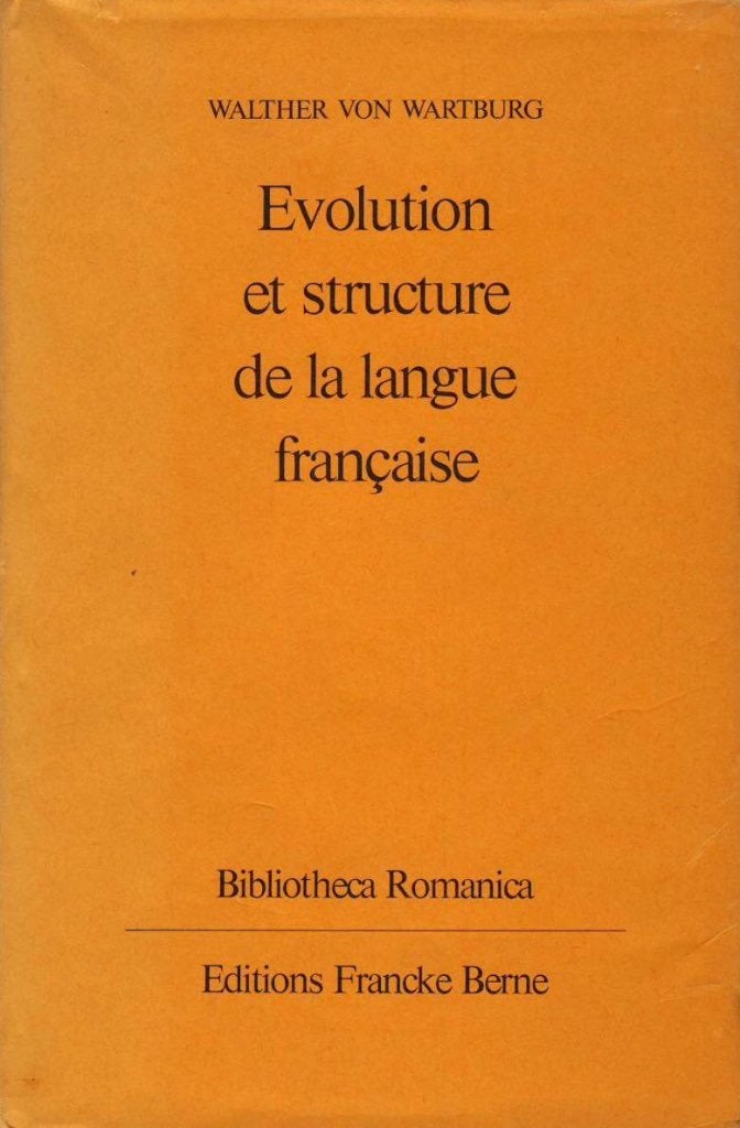 Evolution et structure de la langue française, Ophalen of Verzenden, Gelezen, Walther von Wartburg