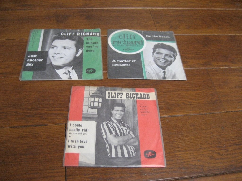 Cliff richard sixties hitsingles, Cd's en Dvd's, Gebruikt, 7 inch, Ophalen of Verzenden, EP