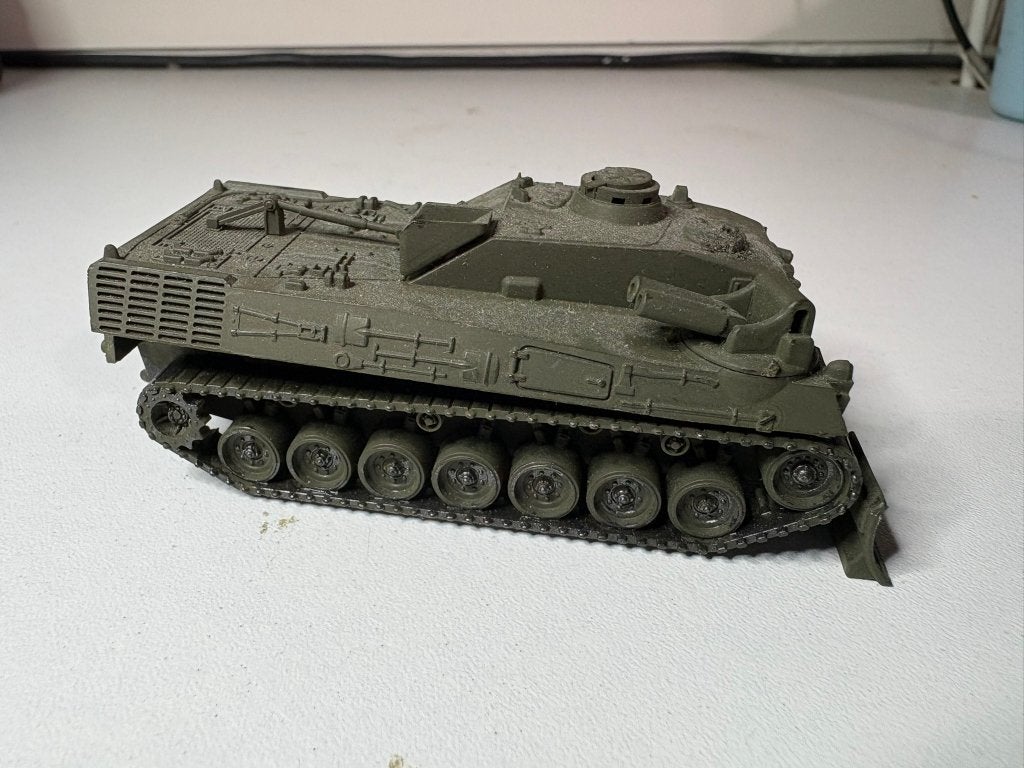 Roco Minitanks Leopard bergings tank IMG 5844/5/6/7/8, Hobby en Vrije tijd, Modelauto's | 1:87, Ophalen of Verzenden, Gebruikt