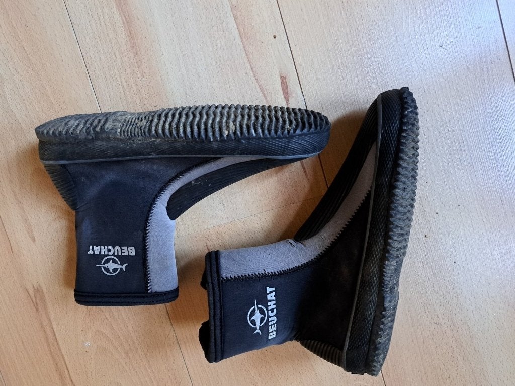 Beuchat duikschoenen (maat xs), Ophalen of Verzenden, Gebruikt, Trimvest of Wing