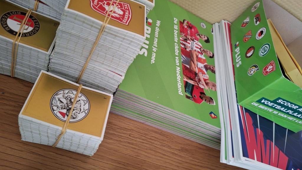 Voetbalplaatjes Plus supermarkt, Verzamelen, Ophalen of Verzenden
