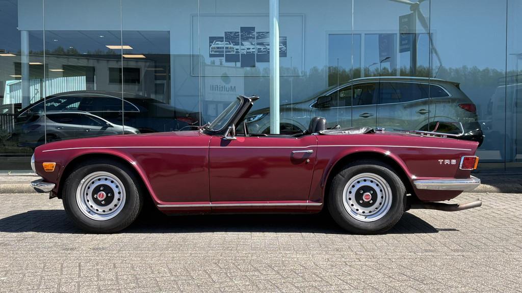 Triumph TR6 Soft Top 39 jaar in bezit, Auto's, Zwart, Cabriolet, Triumph, 2498 cc
