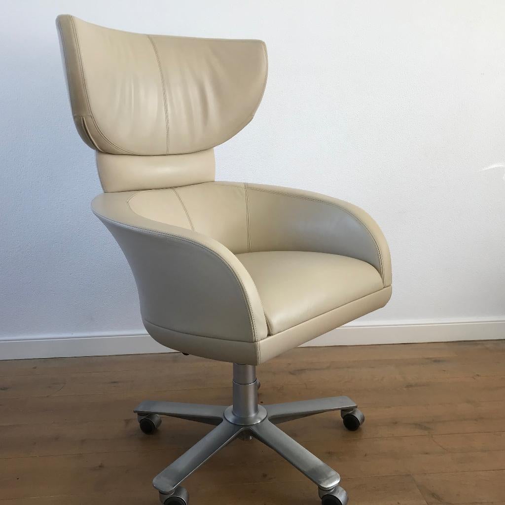Giorgetti Selectus bureaustoel stoel design vintage, Huis en Inrichting, Zwart, Ophalen of Verzenden, Nvt, Nvt