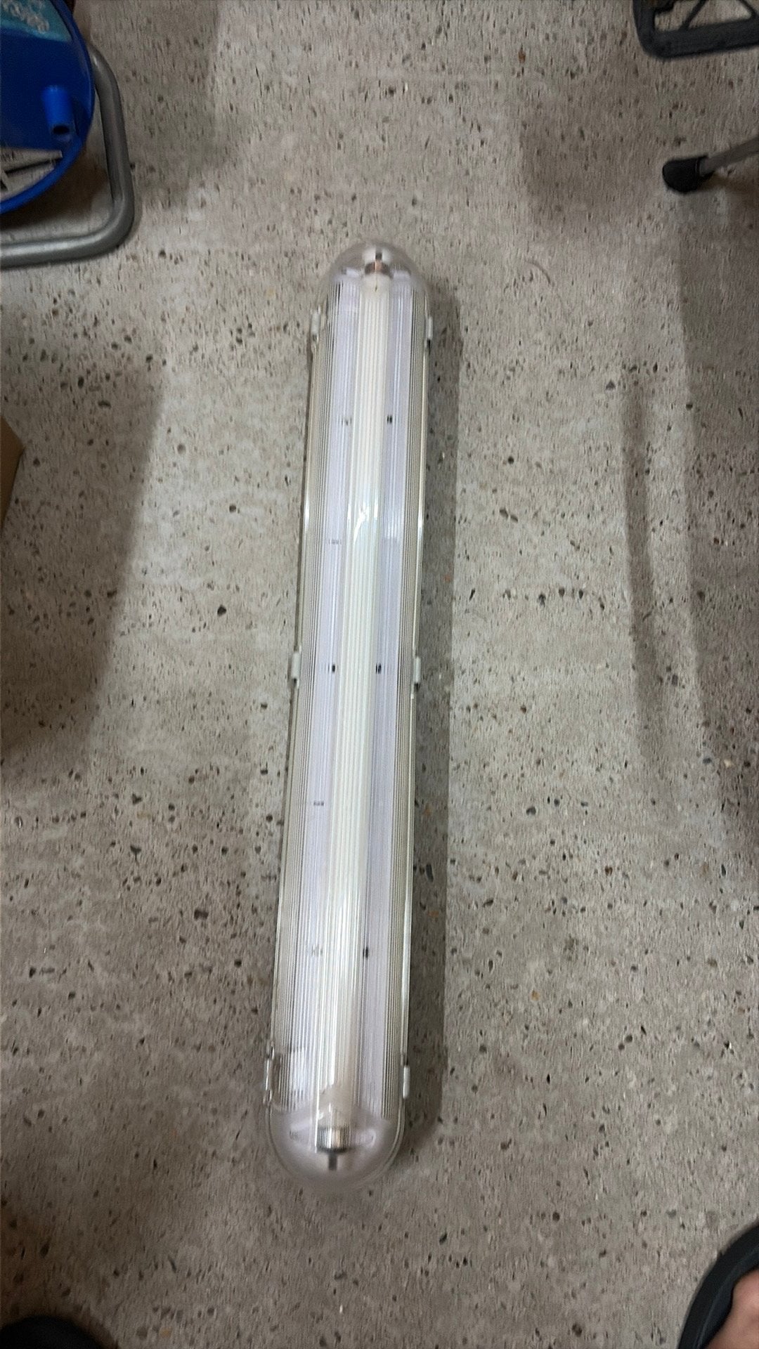 TL armatuur met lamp, Ophalen, Zo goed als nieuw, Minder dan 50 watt