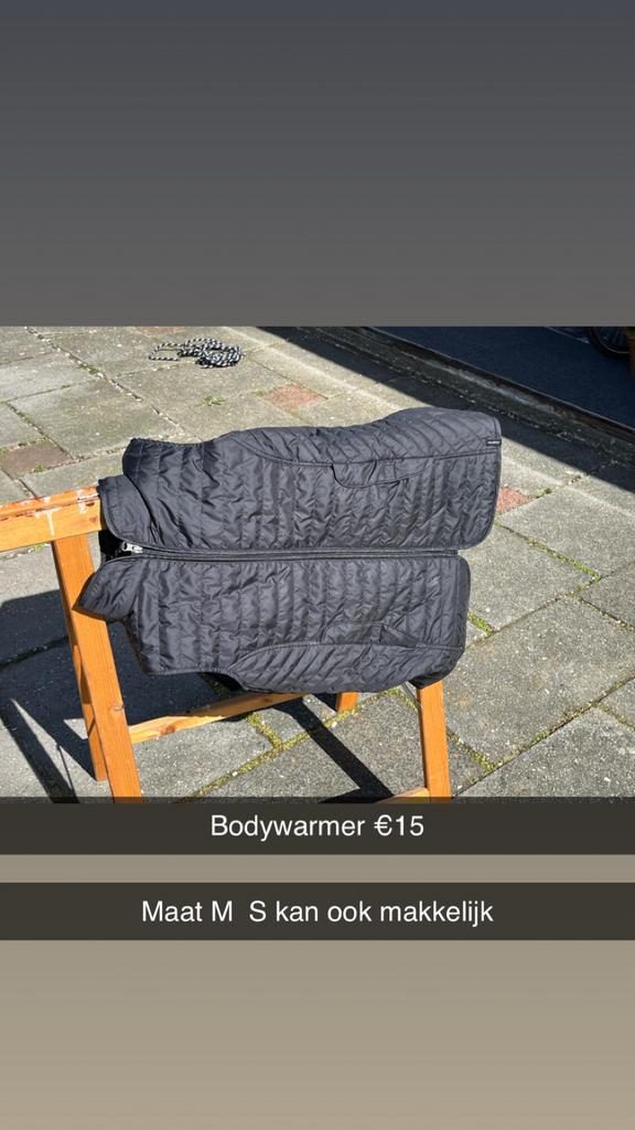Body warmer sporen en halsters/ touwen, Ophalen, Zo goed als nieuw