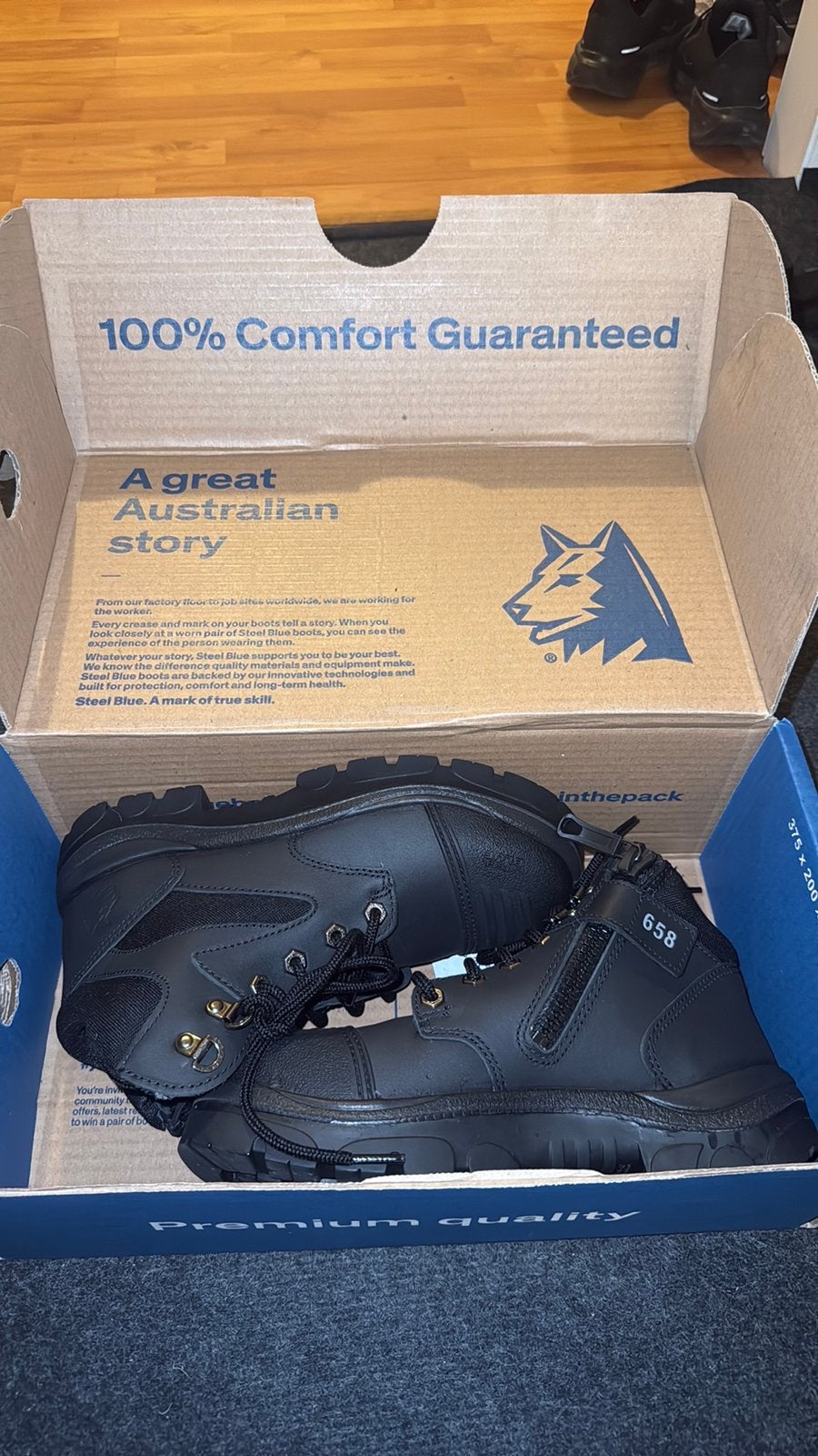 Steel Blue Parkes Zip Werkschoenen Maat 40 - NIEUW IN DOOS!, Ophalen, Zo goed als nieuw