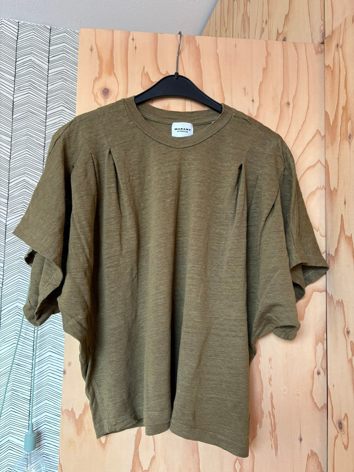 Isabel Marant Kyanza top L, Verzenden, Zo goed als nieuw, Overige maten, Bruin