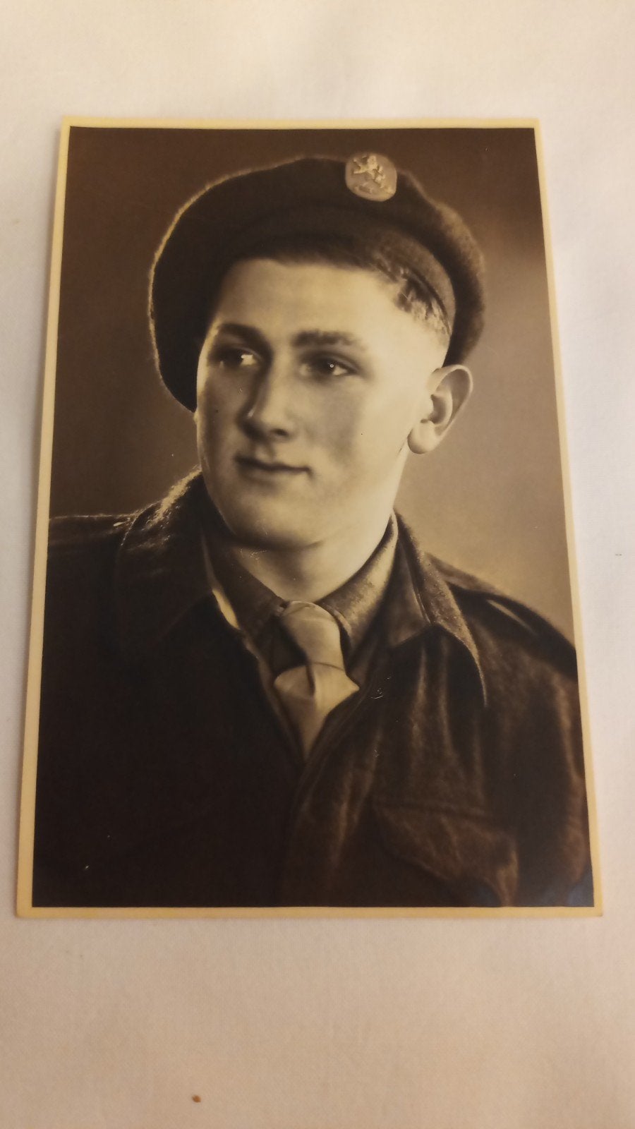 Militair mogelijk een Indië ganger, Verzamelen, Foto, Ophalen of Verzenden, Zo goed als nieuw, Voor 1940