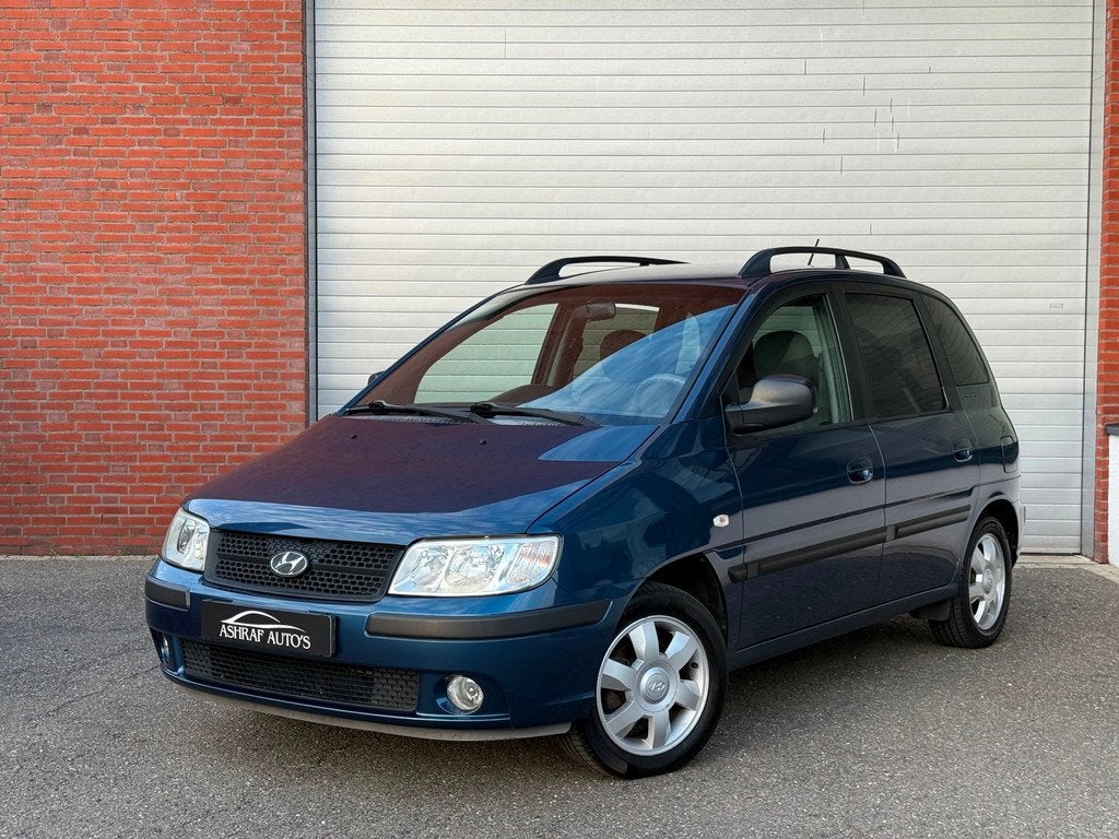 Hyundai Matrix 1.6i Active Cool| AUTOMAAT| NAP| AIRCO| UNIEK, Auto's, Hyundai, Matrix, Stof, 4 cilinders, Blauw