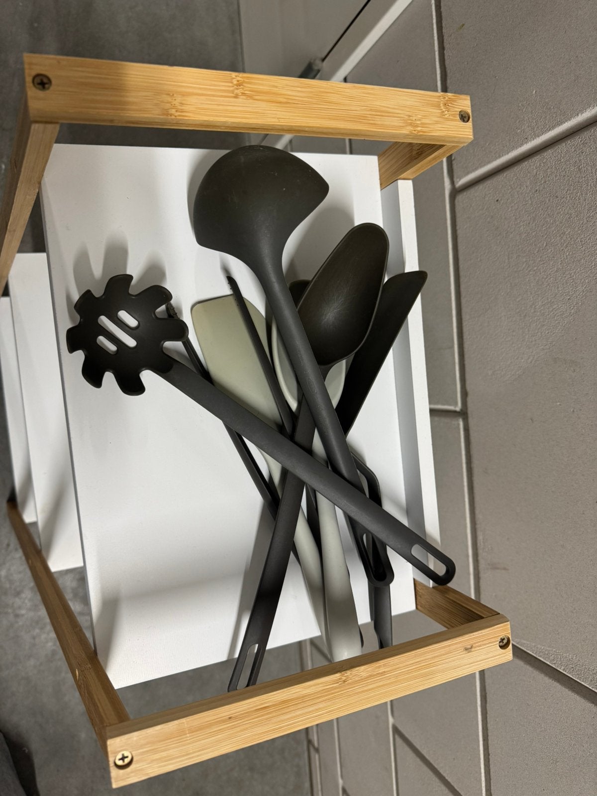 Ikea kitchen spatula set in good condition., Ophalen of Verzenden, Zo goed als nieuw