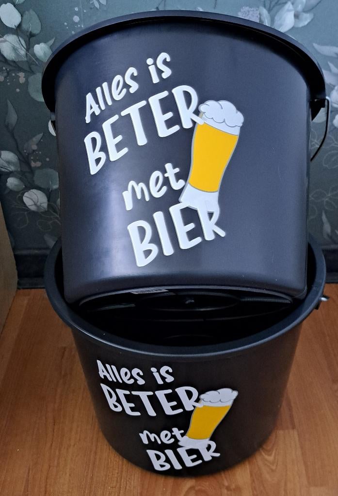 gepersonaliseerde emmer naar wens, Ophalen, Nieuw, Kunststof