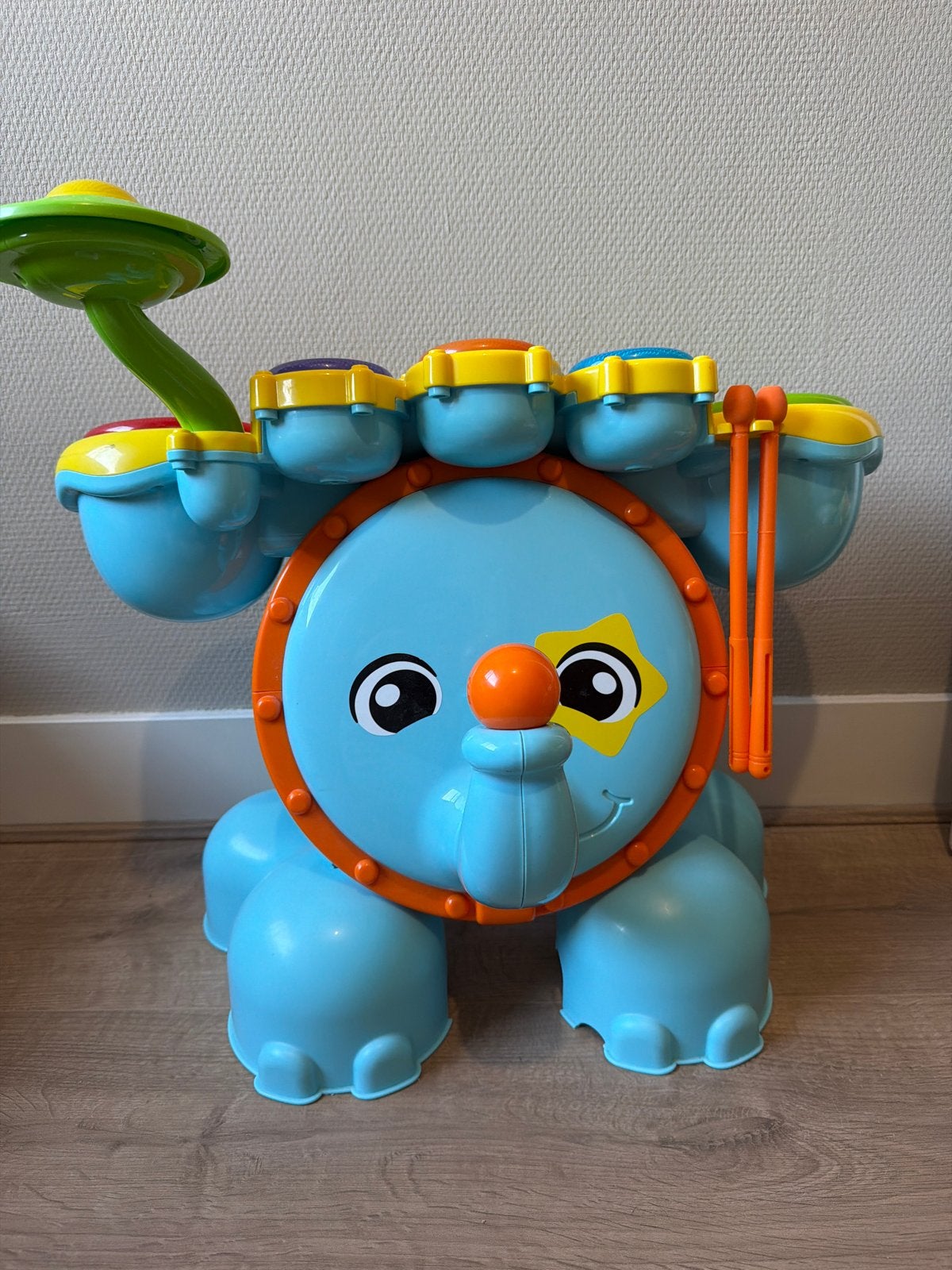 VTech Olifant Drumstel nieuwstaat, Ophalen, Zo goed als nieuw, Jongen of Meisje