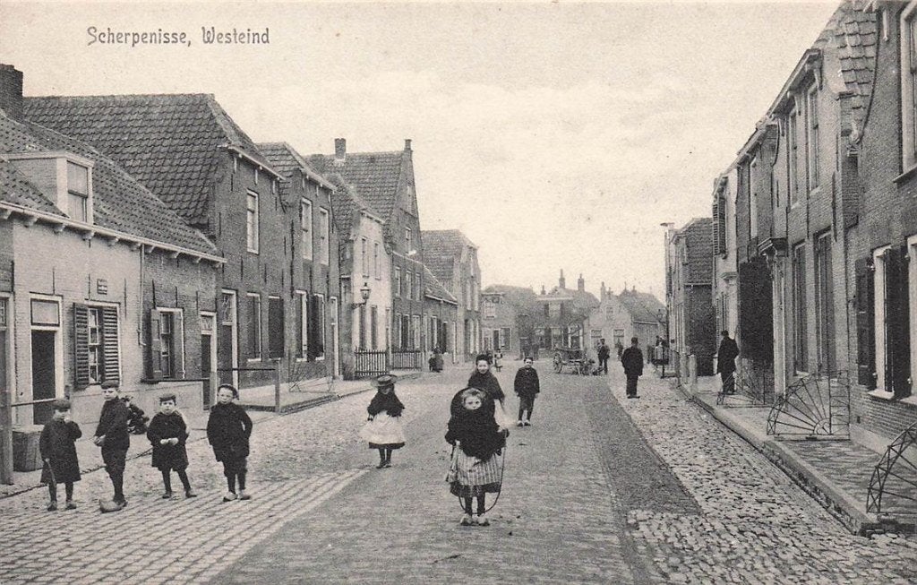703-066-033 Scherpenisse Westeind, Verzenden, Voor 1920, Zeeland