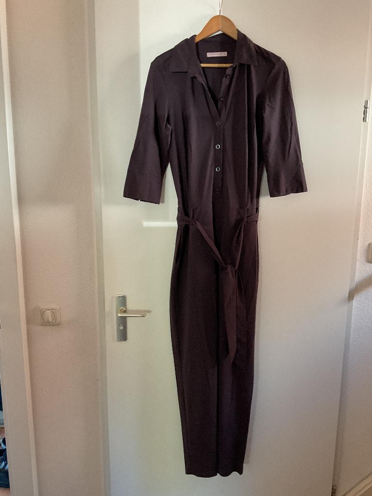 Jumpsuit van studio Anneloes maat L, Kleding | Dames, Jumpsuits, Zo goed als nieuw, Maat 42/44 (L), Paars, Ophalen of Verzenden