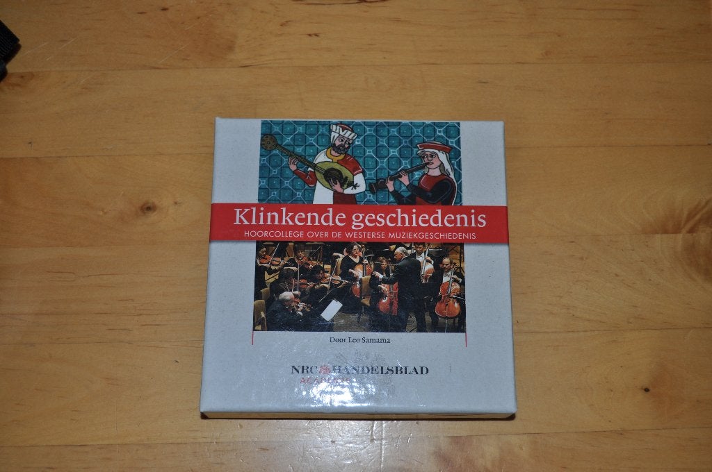 Klinkende geschiedenis, NRC hoorcollege, Leo Samama 8 cd, Ophalen of Verzenden, Leo Samama, Cd, Volwassene