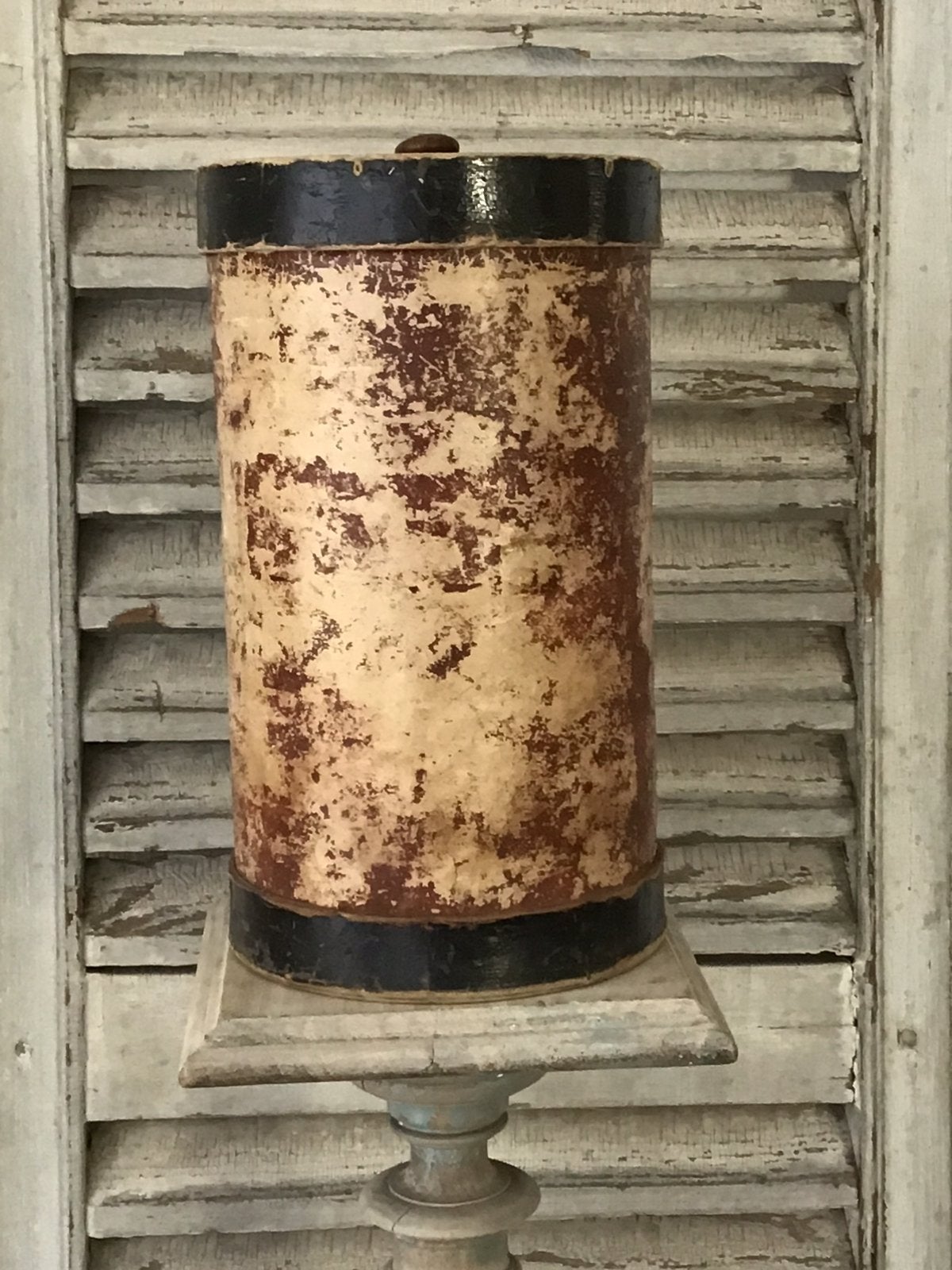 Antieke kruidenpot/ pot/kruidenpot/kartonnen pot, Ophalen of Verzenden