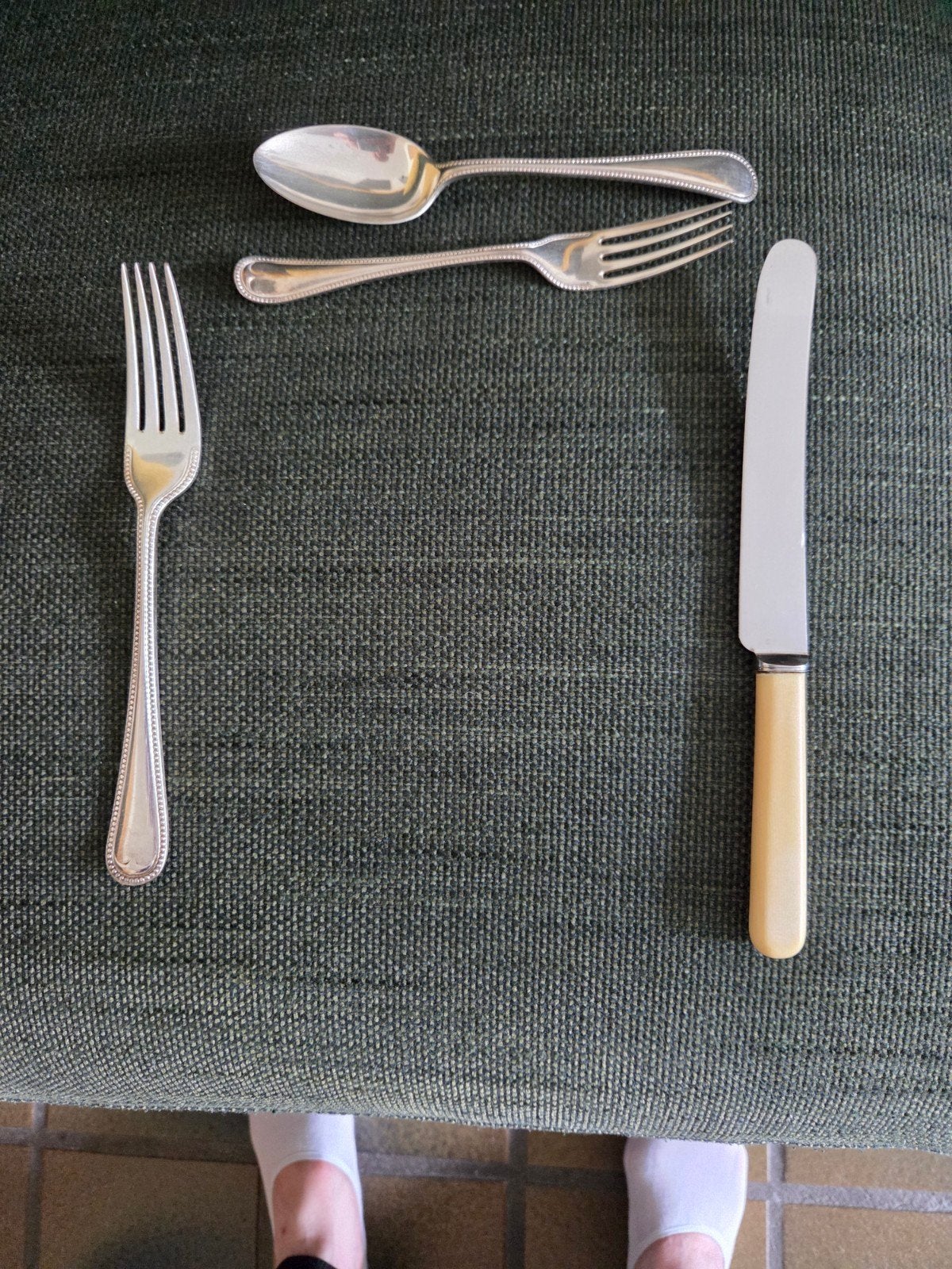 Retro Bestek  (1920) voor 6 personen, Antiek en Kunst, Ophalen