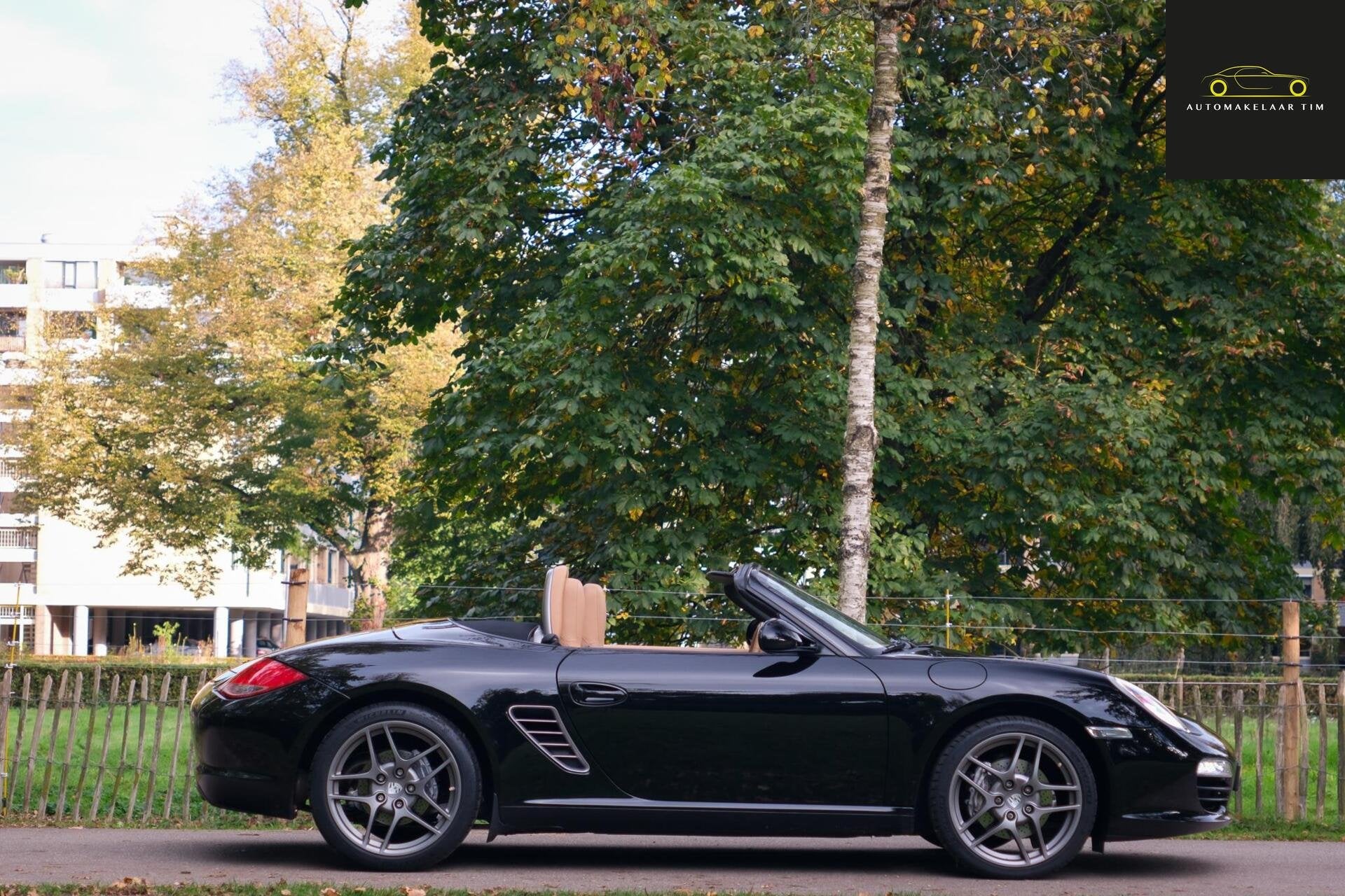 Porsche Boxster 2.9 | Handbak | Sandbeige Leder | CarPlay, Auto's, Euro 5, Achterwielaandrijving, Gebruikt, Beige