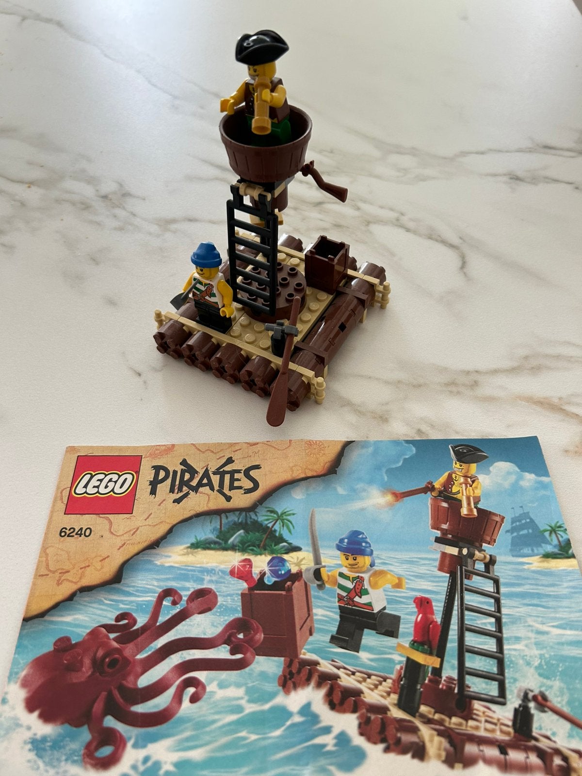 LEGO Pirates 6240 Kraken Attackin' – Compleet – 2009, Lego, Zo goed als nieuw, Complete set, Pirates