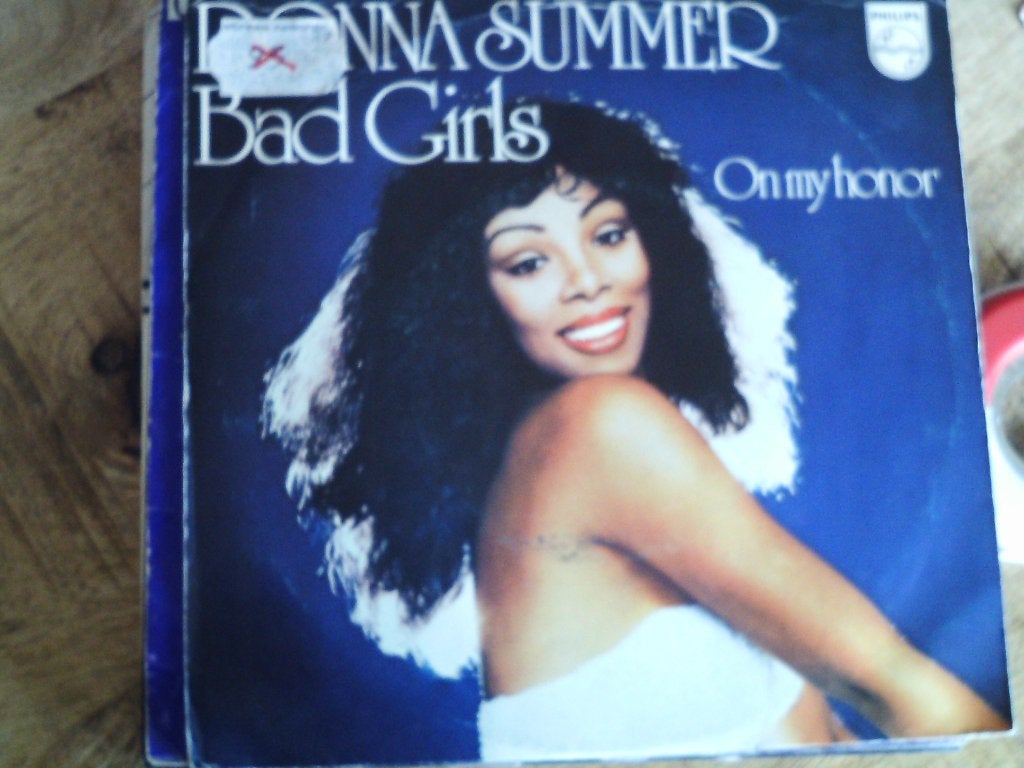 donna summer - bad girls  21jul, 7 inch, Ophalen of Verzenden, Zo goed als nieuw, Pop