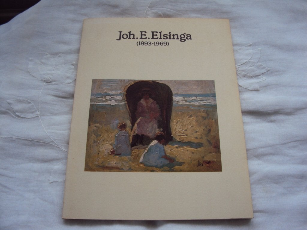 Joh. E. Elsinga (1893-1969), Gelezen, Adriaan Venema, Ophalen of Verzenden, Schilder- en Tekenkunst