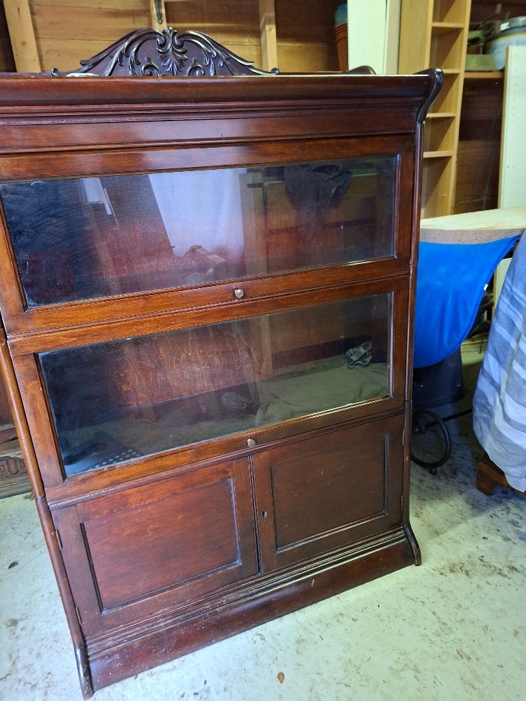 Vintage Vitrine/Barkast, Ophalen, Gebruikt, 100 tot 150 cm, 50 tot 100 cm