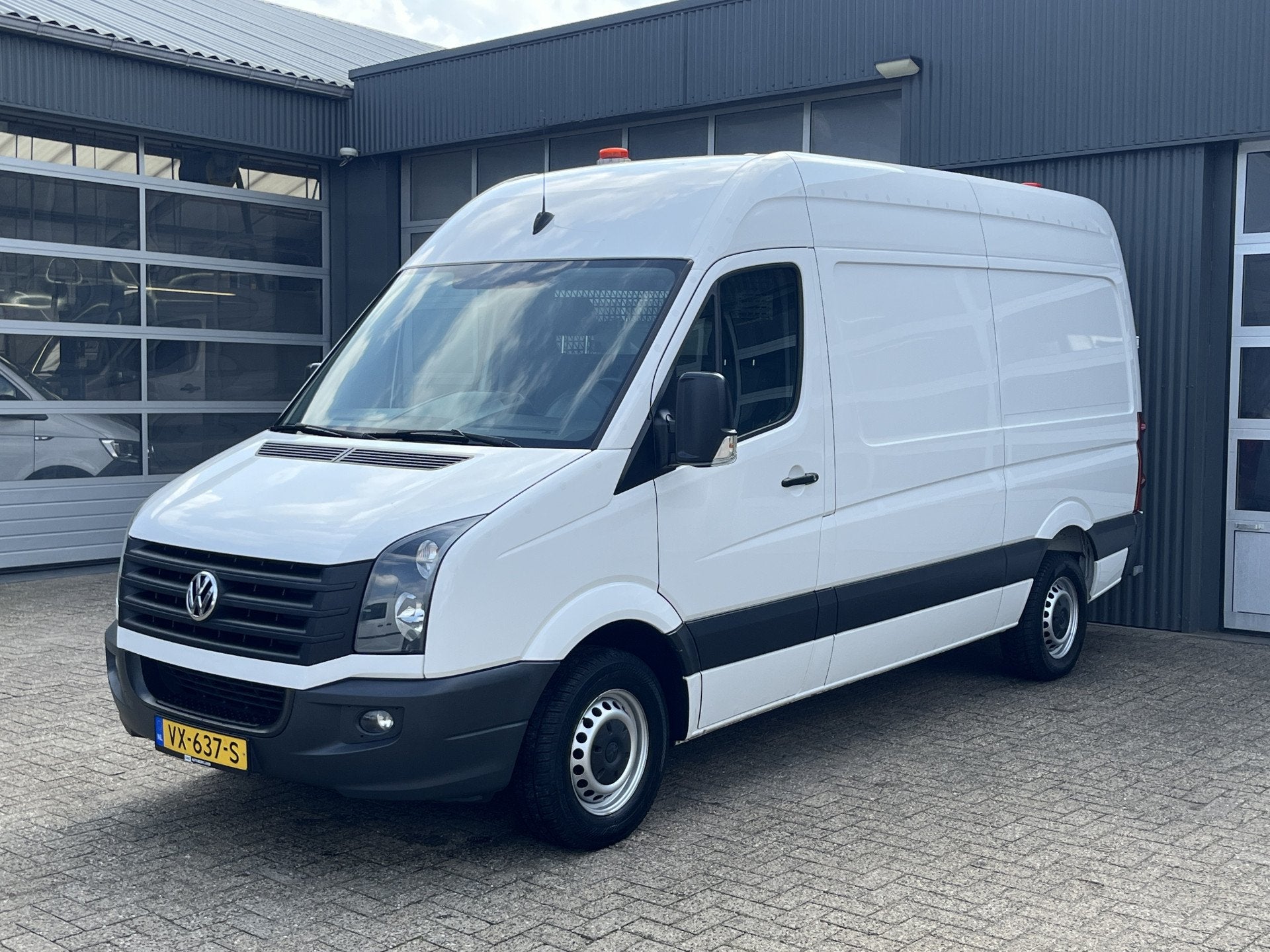 Volkswagen Crafter 2.0 TDI L2H2 Kast Inrichting Trekhaak 350, Gebruikt, 4 cilinders, Volkswagen, Wit