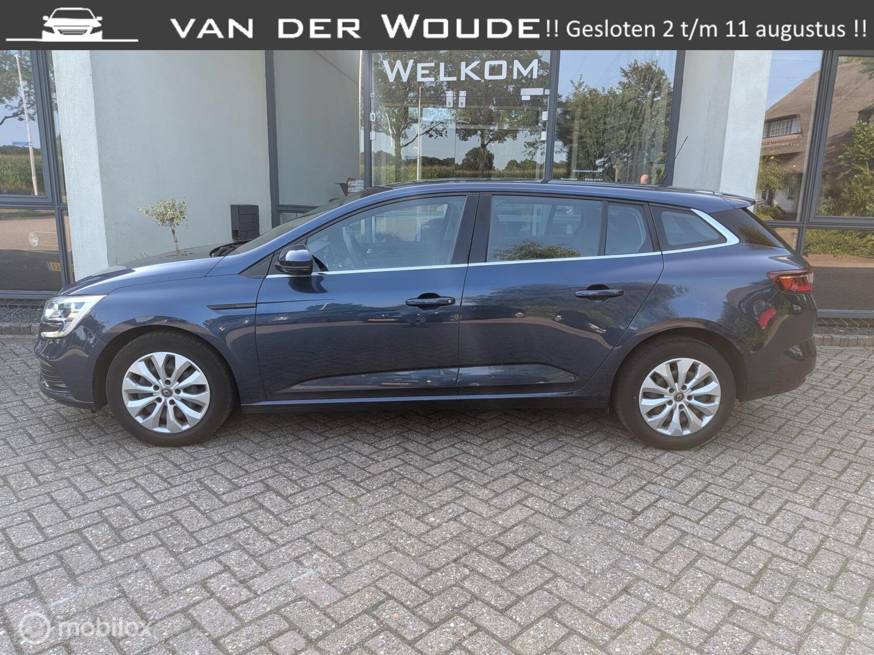 Renault Megane Estate 1.3 TCe Life, Voorwielaandrijving, 4 cilinders, Blauw, Handgeschakeld