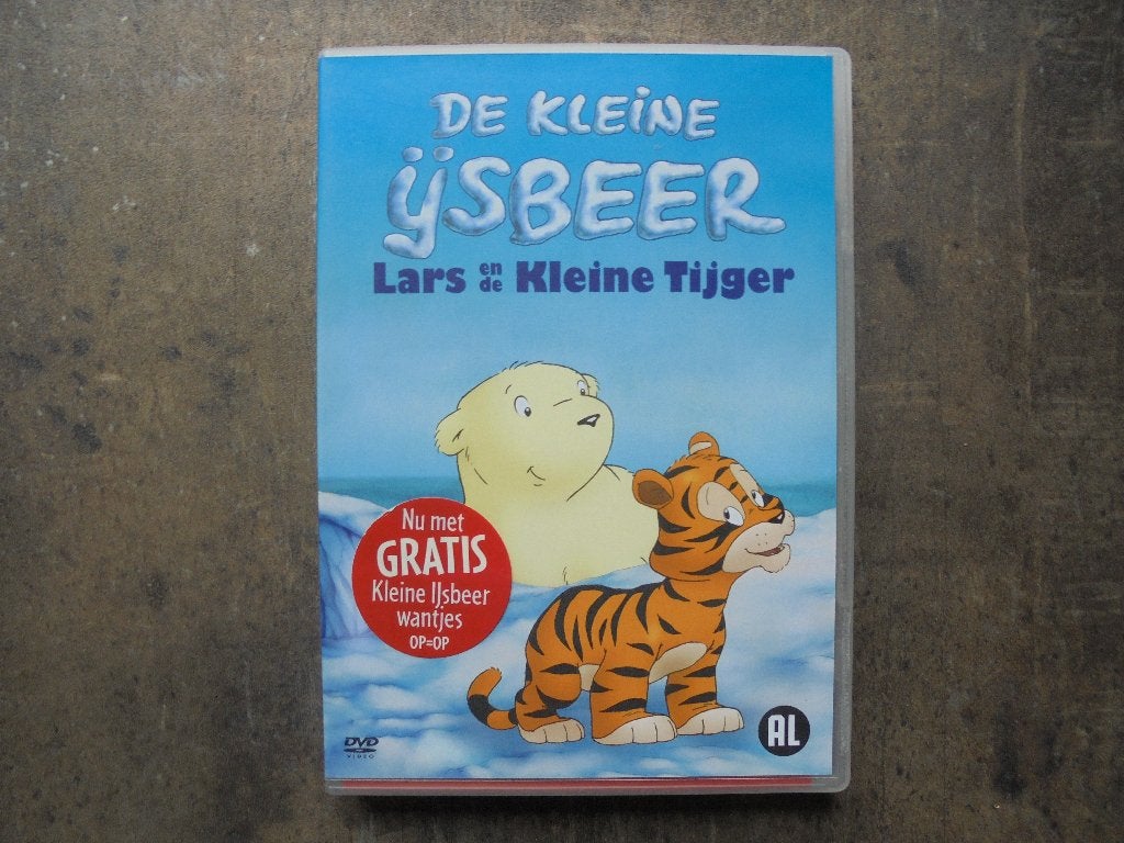 DVD De Kleine IJsbeer Lars En De Kleine Tijger (zie foto's), Gebruikt, Tekenfilm, Alle leeftijden, Overige soorten