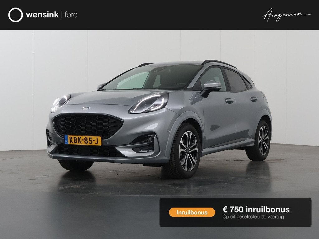 Ford Puma 1.0 EcoBoost Hybrid ST-Line X | Winterpakket | Cru, Auto's, Ford, Automatische klimaatregeling, Leder en Stof, 23 km/l