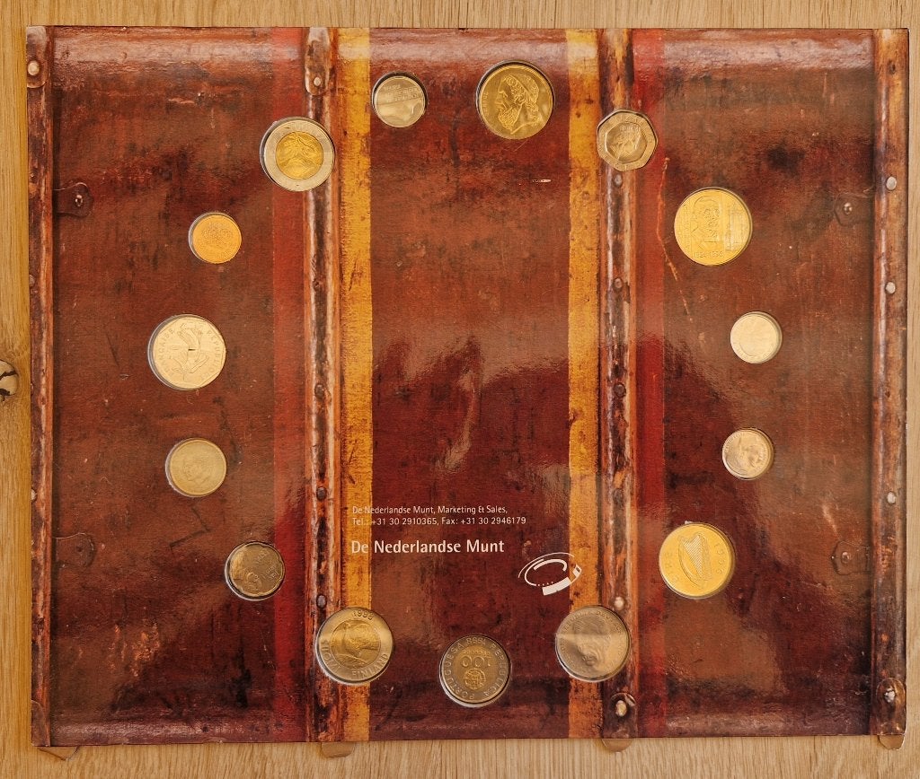 muntset "De schatkamer van Europa", Ophalen of Verzenden, Koningin Beatrix, Overige waardes, Setje