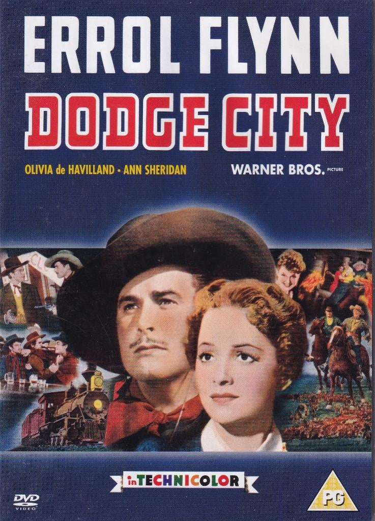 Te koop dvd dodge city (errol flynn) (nieuwe dvd nederlands, Alle leeftijden, Ophalen of Verzenden, Nieuw in verpakking, Actie