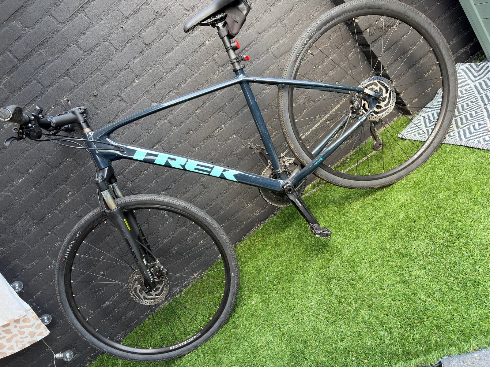 Trek Dual Sport 3 (Gen4) Hybride Fiets – Dark Aquatic, Fietsen en Brommers, Fietsen | Heren | Sportfietsen en Toerfietsen, Overige merken