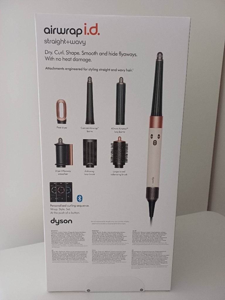 Dyson Airwdap i.d. straight + wavy, Ophalen, Nieuw, Föhn of Haardroger