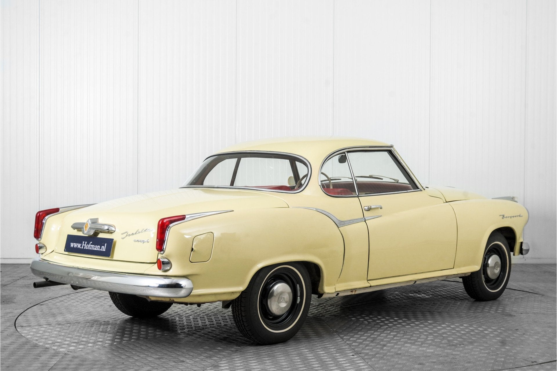 Borgward Isabella Coupe Californie (bj 1958), Gebruikt, Overige carrosserieën, Wit, Bedrijf