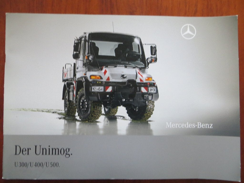 Der Unimog U300 / U 400 / U 500 (juni 2009) + 3 bijlagen, Ophalen of Verzenden, Nieuw, Overige merken