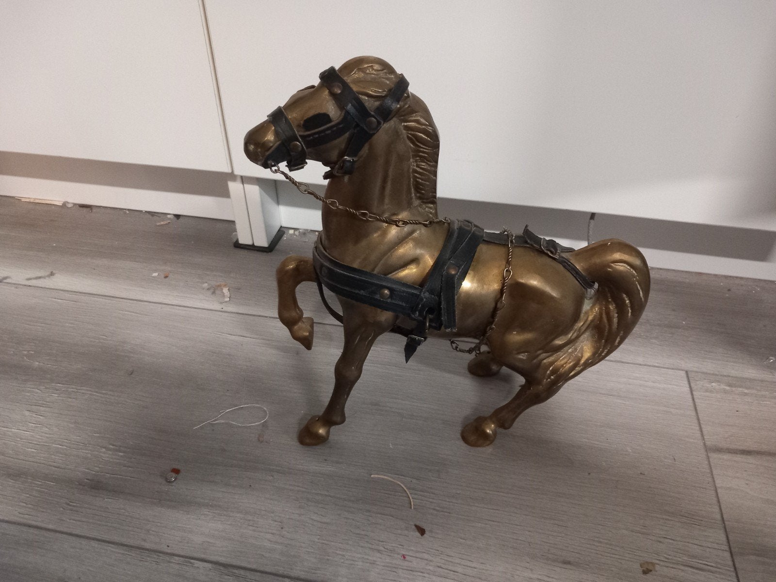 zwaar koperen paard, Ophalen of Verzenden
