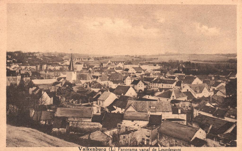 Valkenburg, Panorama vanaf Lourdesgrot  131189, Verzamelen, Ophalen of Verzenden, Ongelopen, Limburg