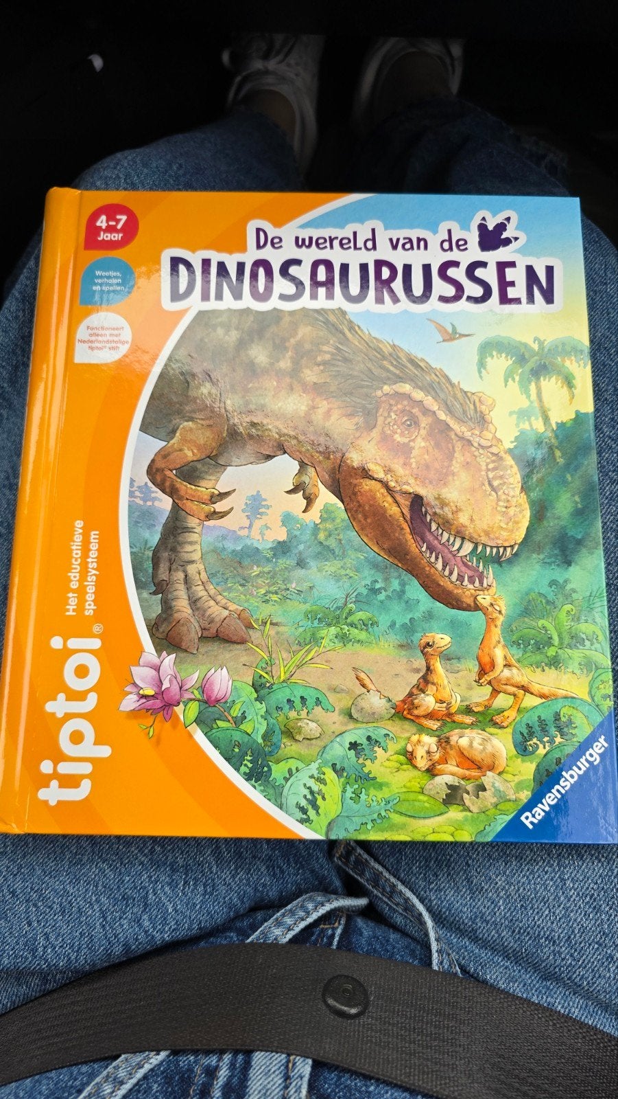 Tiptoi boek: De wereld van de DINOSAURUSSEN (zonder pen), Ophalen of Verzenden, Zo goed als nieuw, Non-fictie